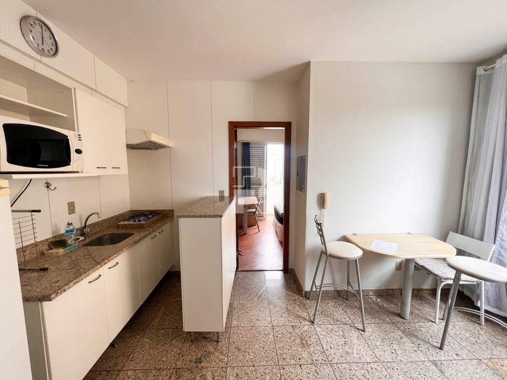 Apartamento para aluguel, 1 quarto, 1 suíte, 1 vaga, Funcionários - Belo Horizonte/MG