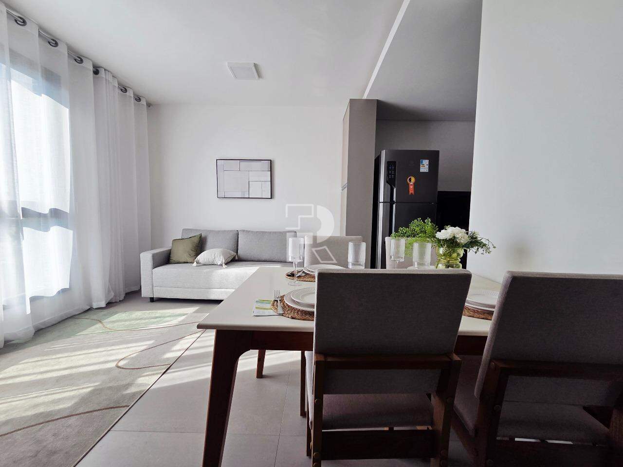 Apartamento 2 quartos mobiliado na frente, Santo Agostinho – Financiamento aceito