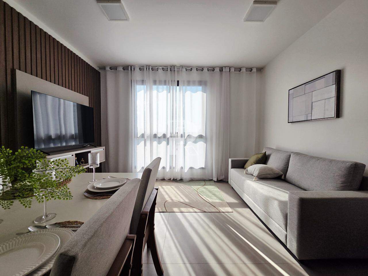 Apartamento 2 quartos mobiliado na frente, Santo Agostinho – Financiamento aceito