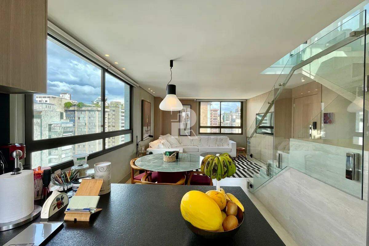 Cobertura à venda, 2 quartos, 2 suítes, 2 vagas, Lourdes - Belo Horizonte/MG